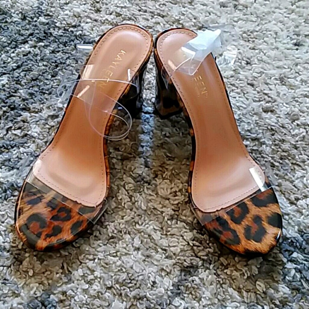 Animal print High heels
